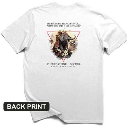 Hannibal Elephants Back Print T-Shirt