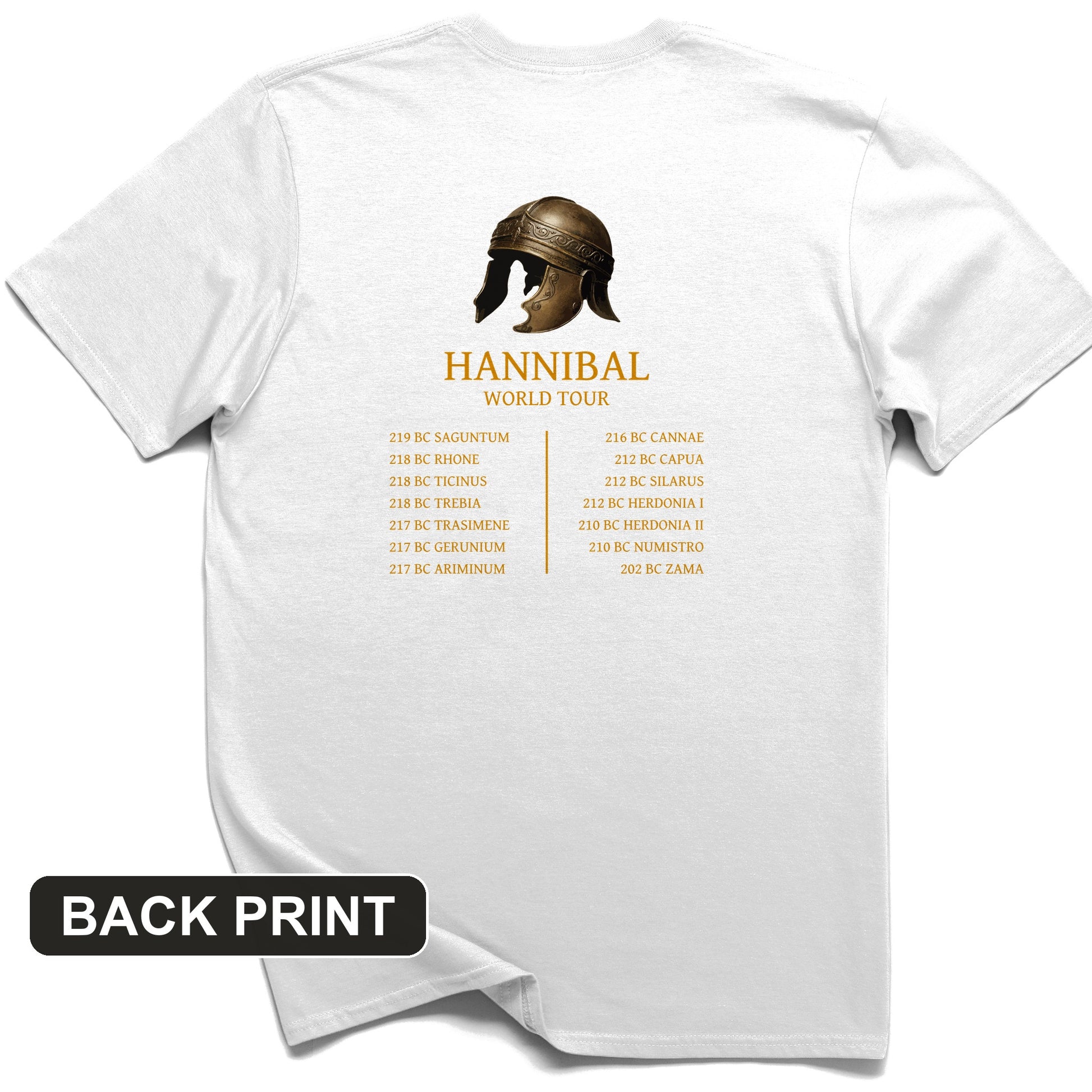 Hannibal World Tour Back Print T-Shirt