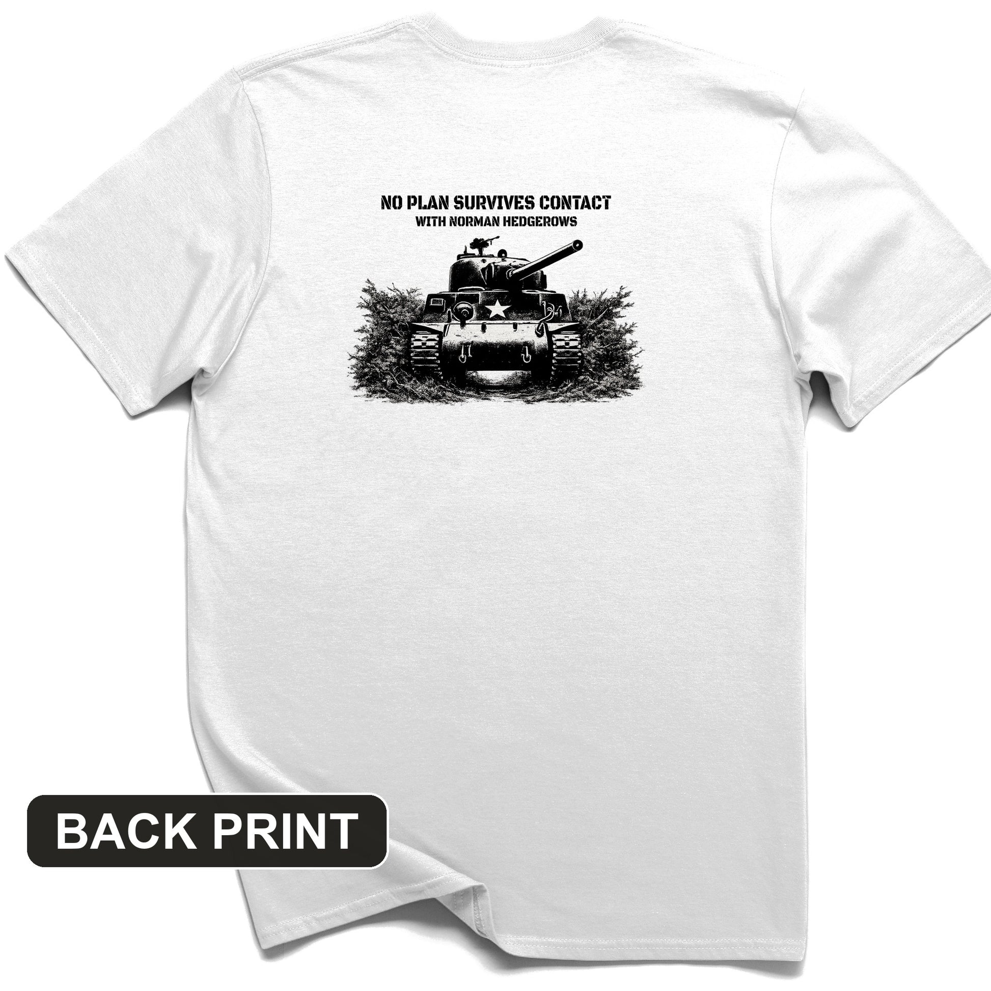 Hedgerows Back Print T-Shirt