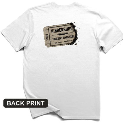 Hindenburg Back Print T-Shirt