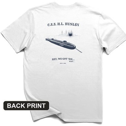 HL Hunley We Got Em Back Print T-Shirt