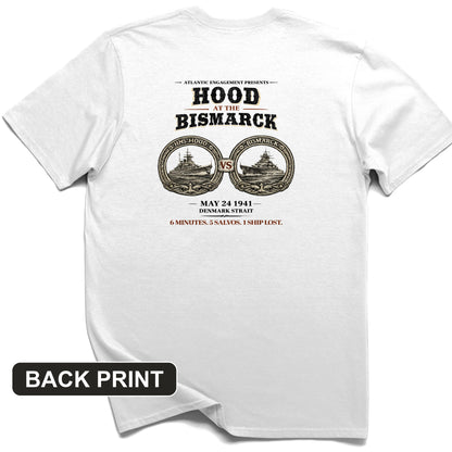 Hood vs Bismark Back Print T-Shirt