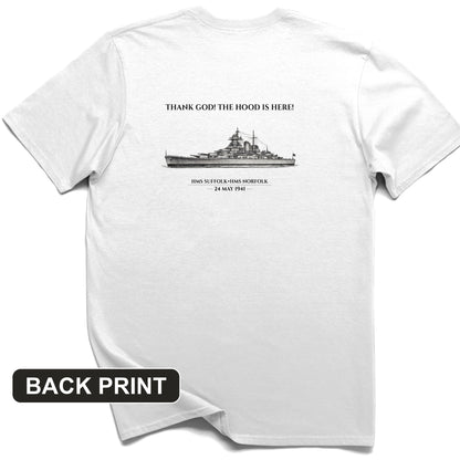 Hood Back Print T-Shirt