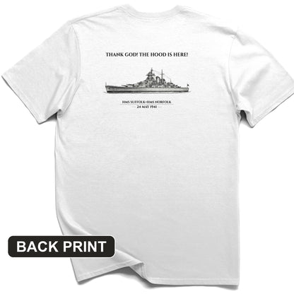 Hood Back Print T-Shirt