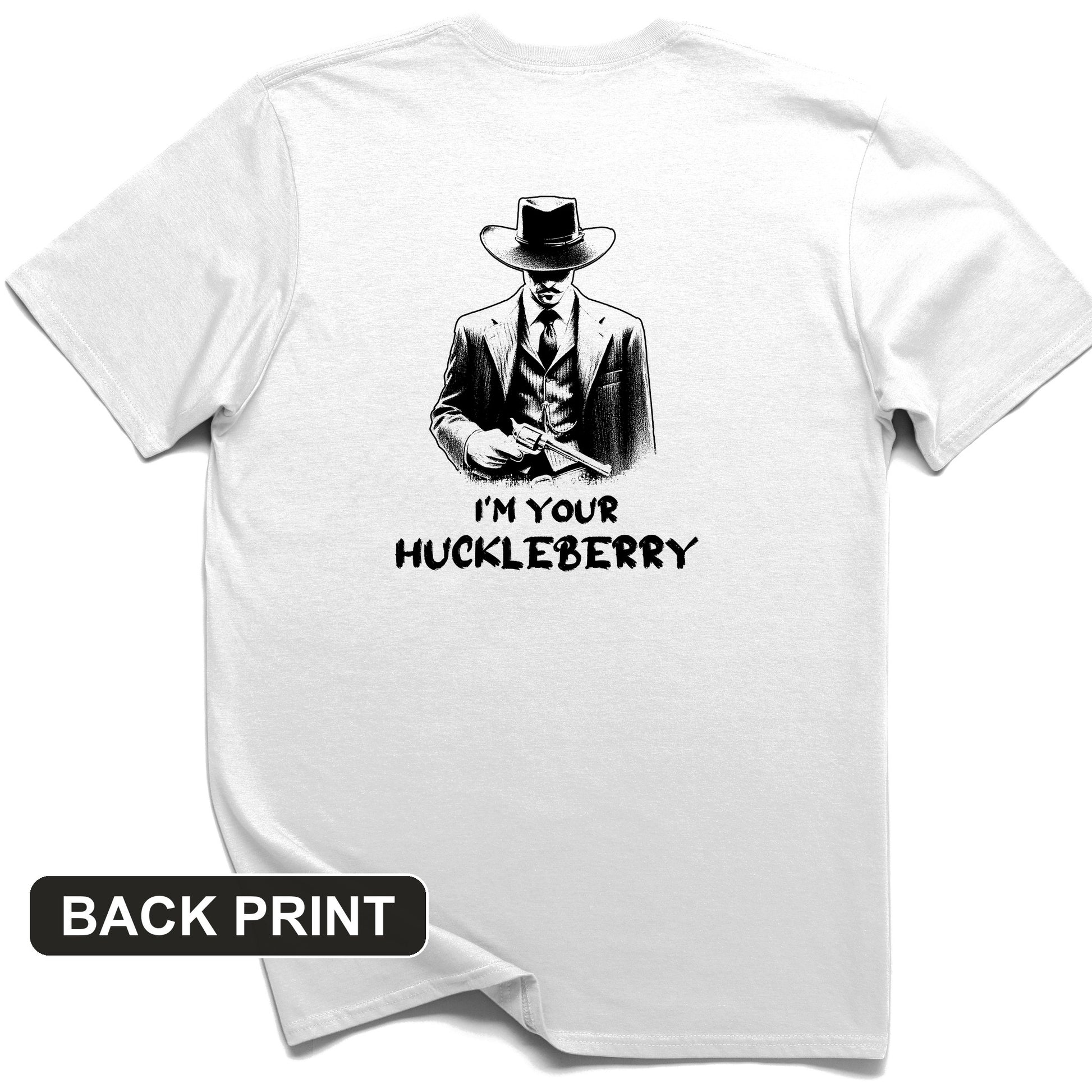 Huckleberry Back Print T-Shirt