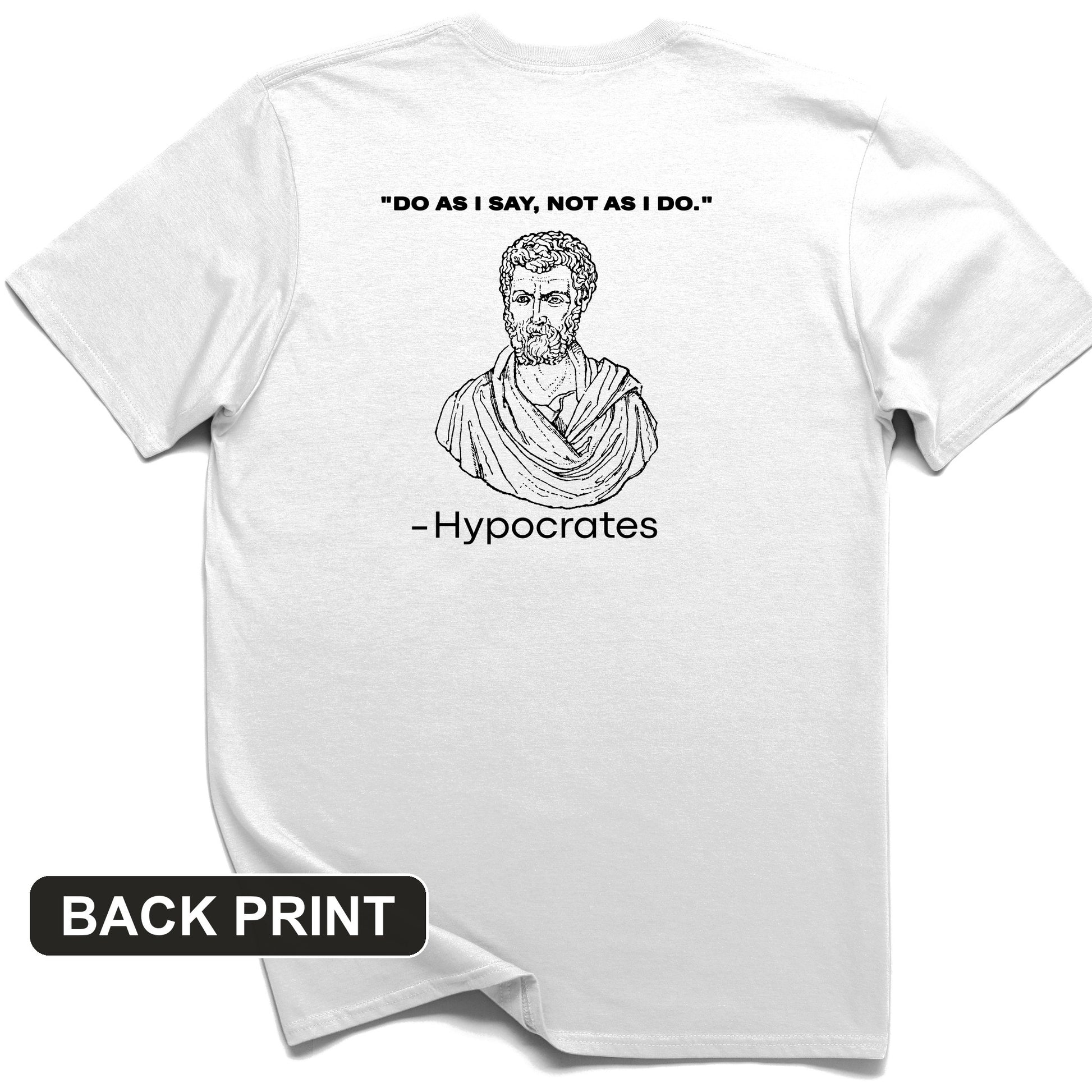 Hypocrates Back Print T-Shirt