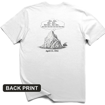 Iceberg Jaws Back Print T-Shirt