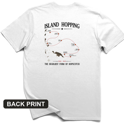 Island Hopping Back Print T-Shirt