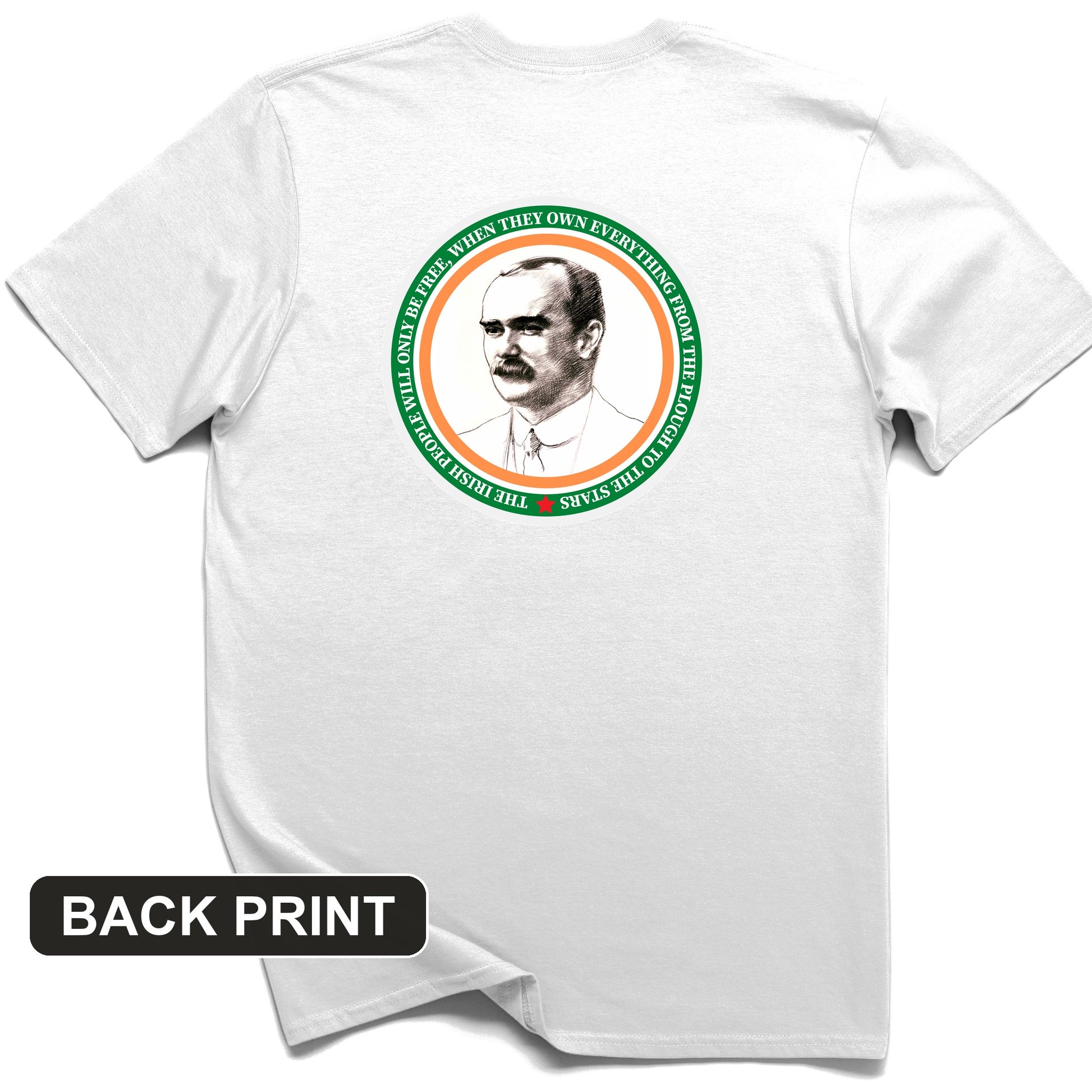 James Connolly Back Print T-Shirt