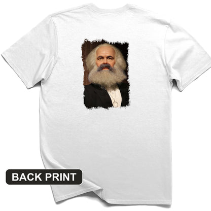 Karl Marx Back Print T-Shirt