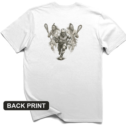 Lacrosse Back Print T-Shirt