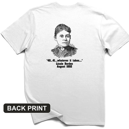 Lizzie Borden Back Print T-Shirt