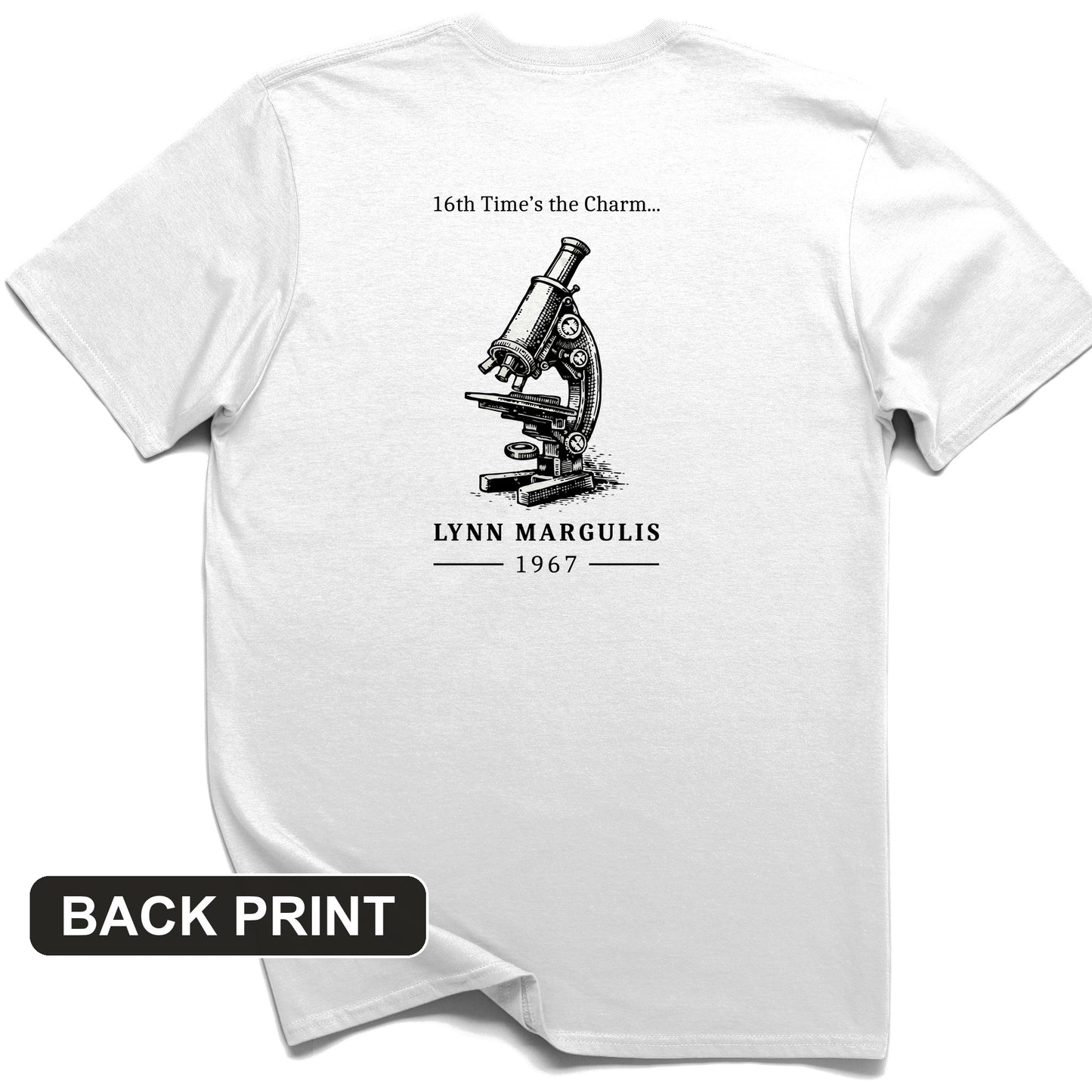 Lynn Margulis Back Print T-Shirt