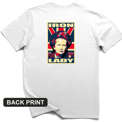 Margaret Thatcher Back Print T-Shirt