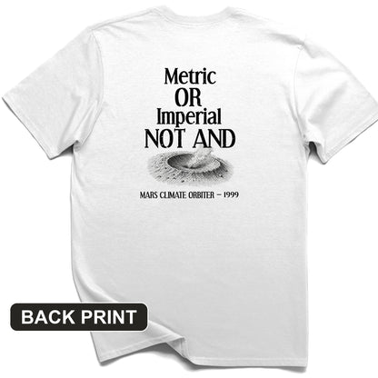 Mars Lander Back Print T-Shirt