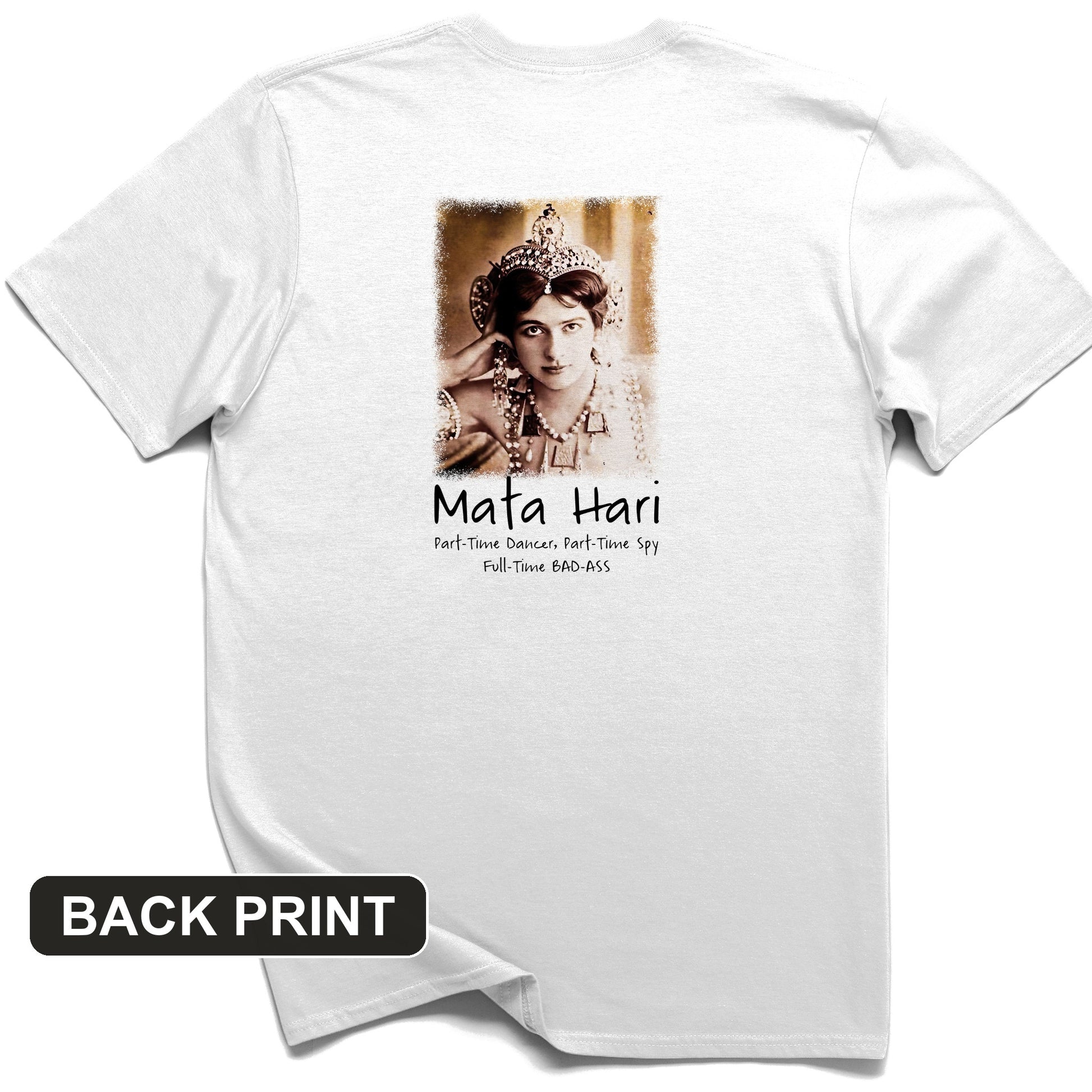 Mata Hari Back Print T-Shirt