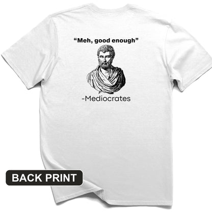Mediocrates Back Print T-Shirt
