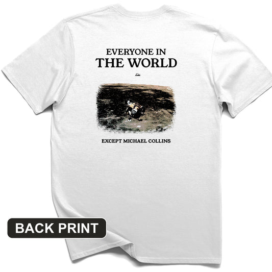 Michael Collins Back Print T-Shirt