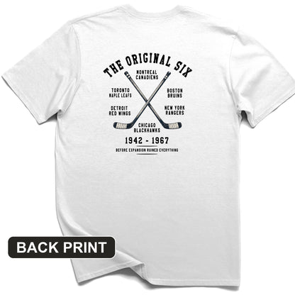NHL Era of Six Back Print T-Shirt