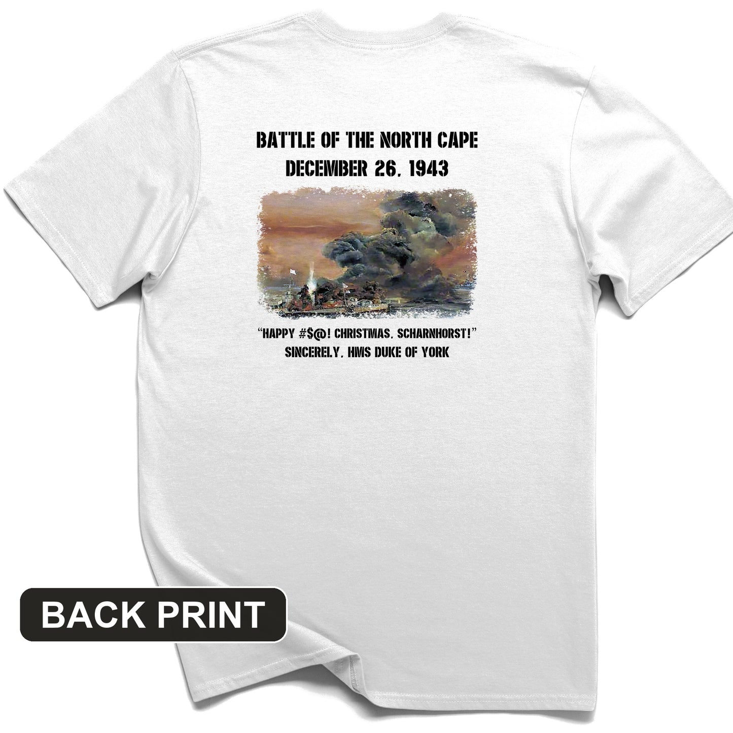 North Cape Back Print T-Shirt