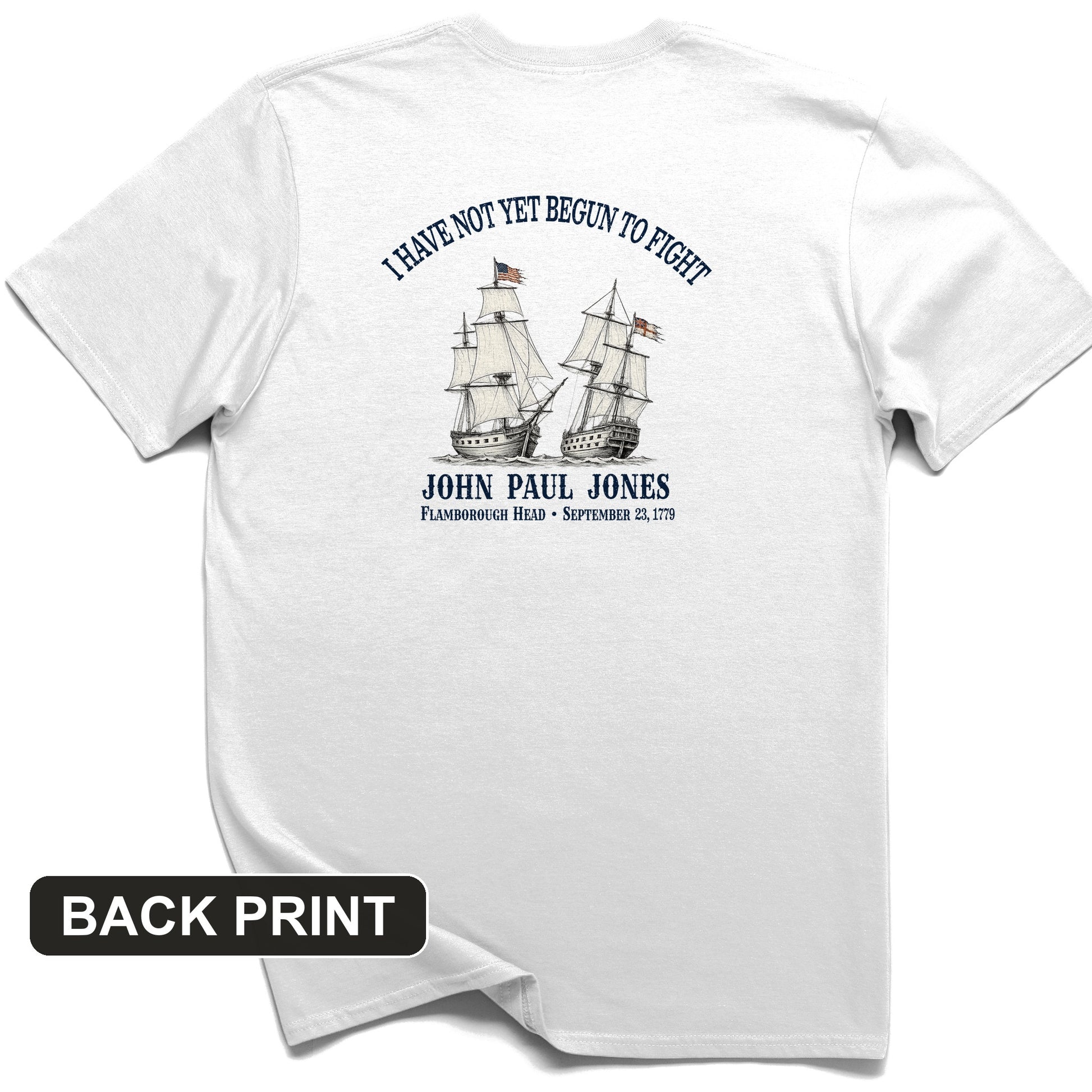 Not Yet Begun to Fight Back Print T-Shirt