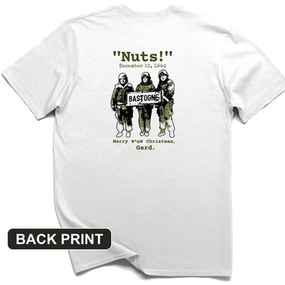 Nuts Back Print T-Shirt