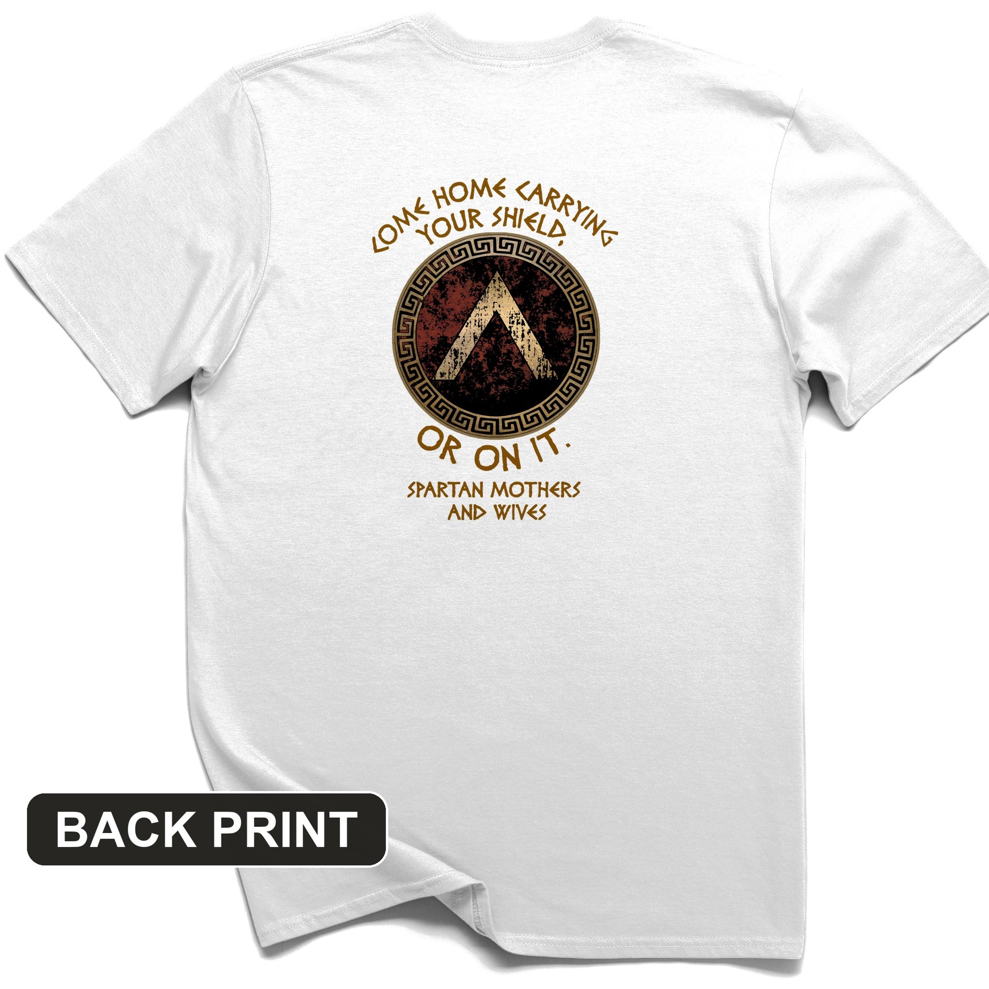 On Your Shield Back Print T-Shirt
