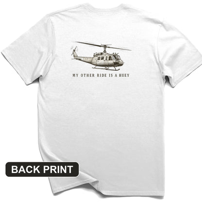 Other Ride Is A Huey Back Print T-Shirt