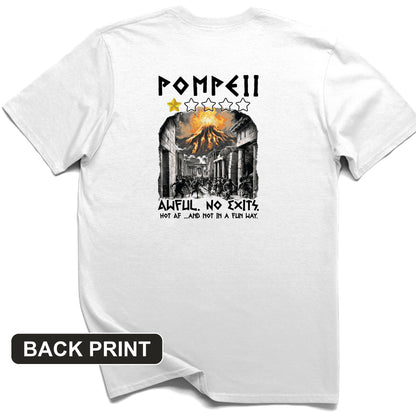 Pompeii 1 Star Back Print T-Shirt