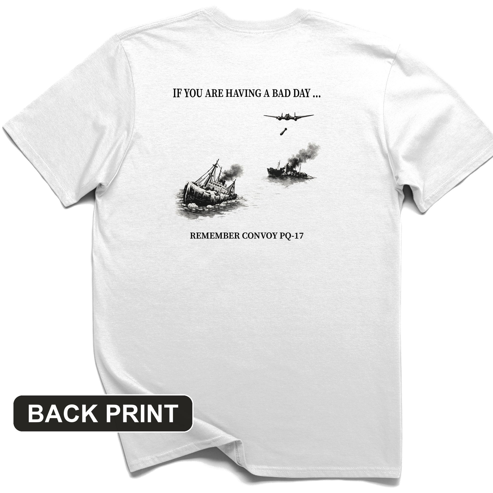 Pq-17 Back Print T-Shirt