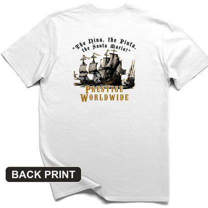 Prestige Worldwide Back Print T-Shirt