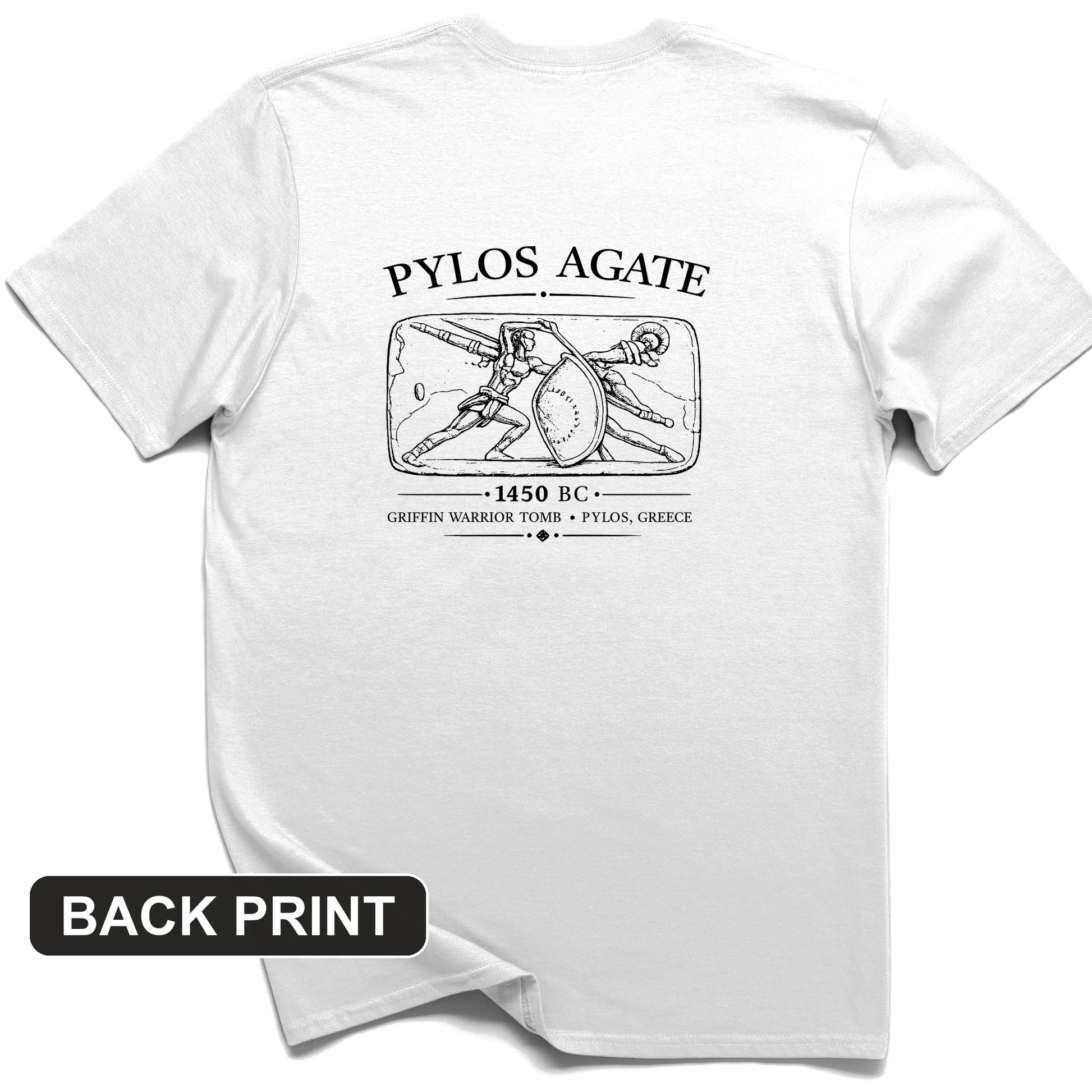 Pylos Agate Back Print T-Shirt