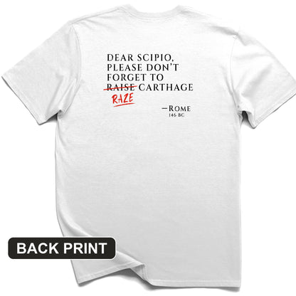 Raze Carthage Back Print T-Shirt
