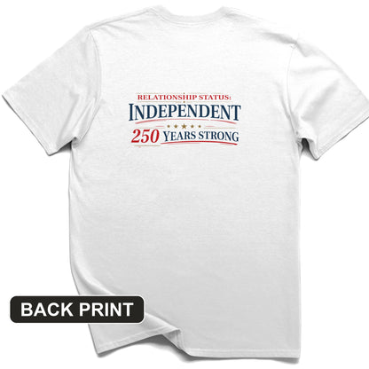 Relationship Status Back Print T-Shirt