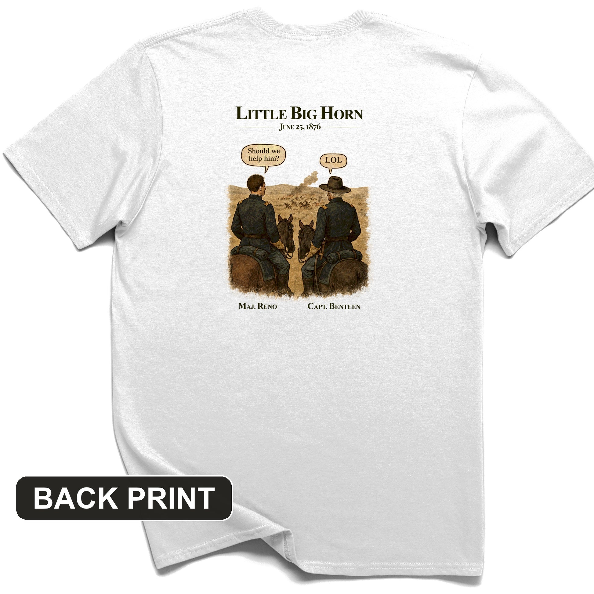Reno and Benteen Back Print T-Shirt