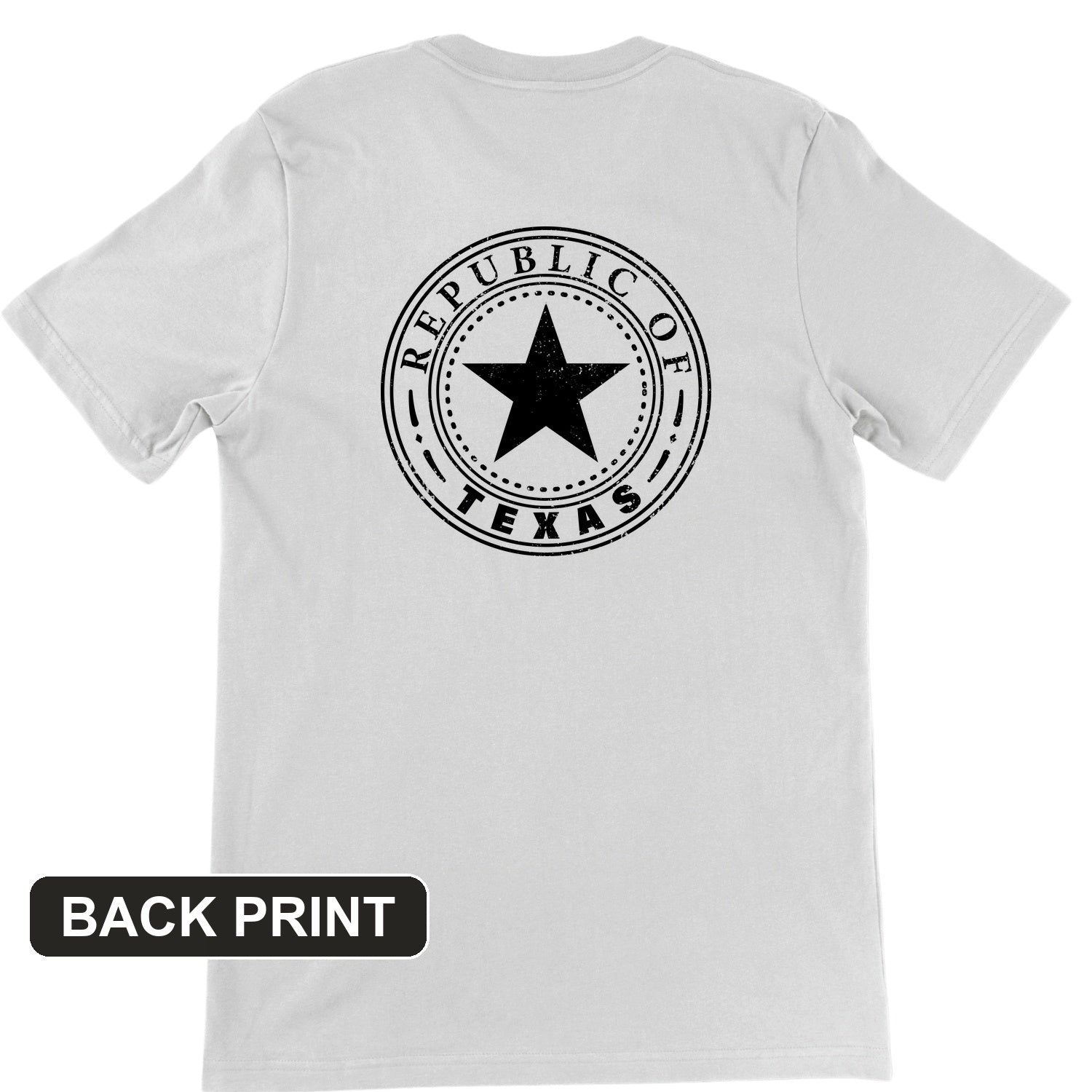 Republic of Texas Back Print Premium Tee