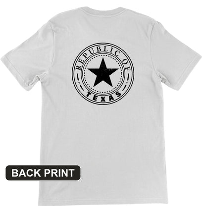 Republic of Texas Back Print Premium Tee