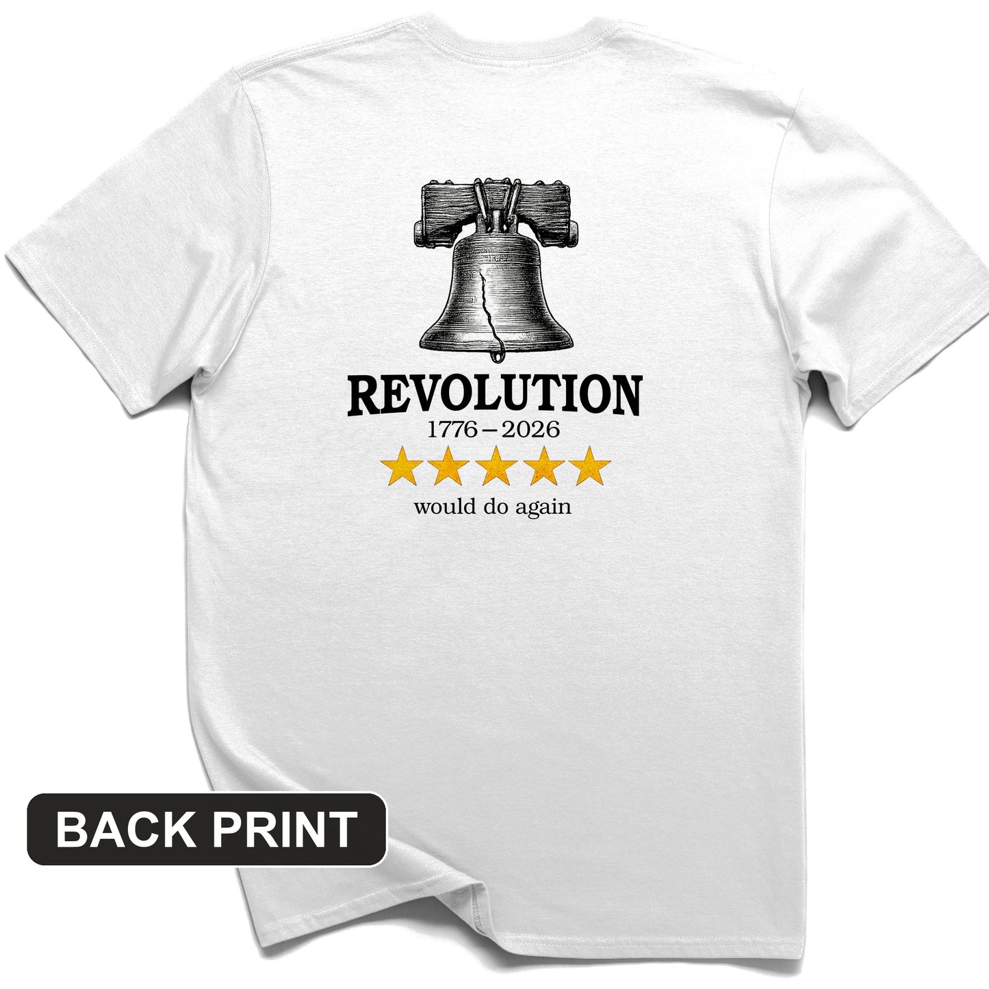Revolution Back Print T-Shirt