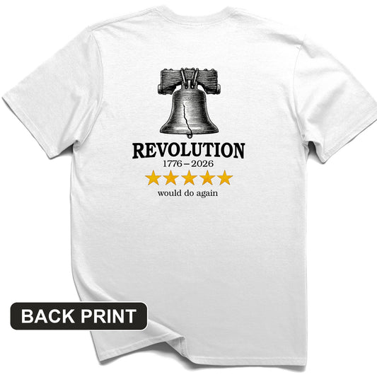 Revolution Back Print T-Shirt