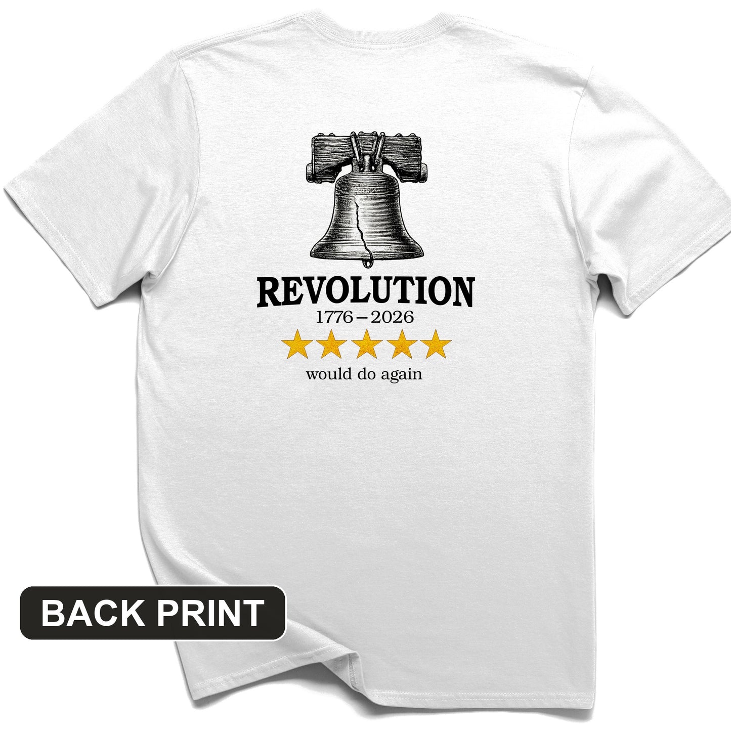 Revolution Back Print T-Shirt