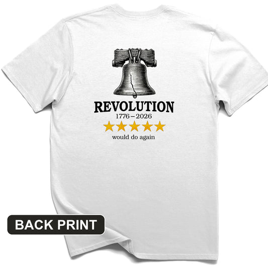Revolution Back Print T-Shirt