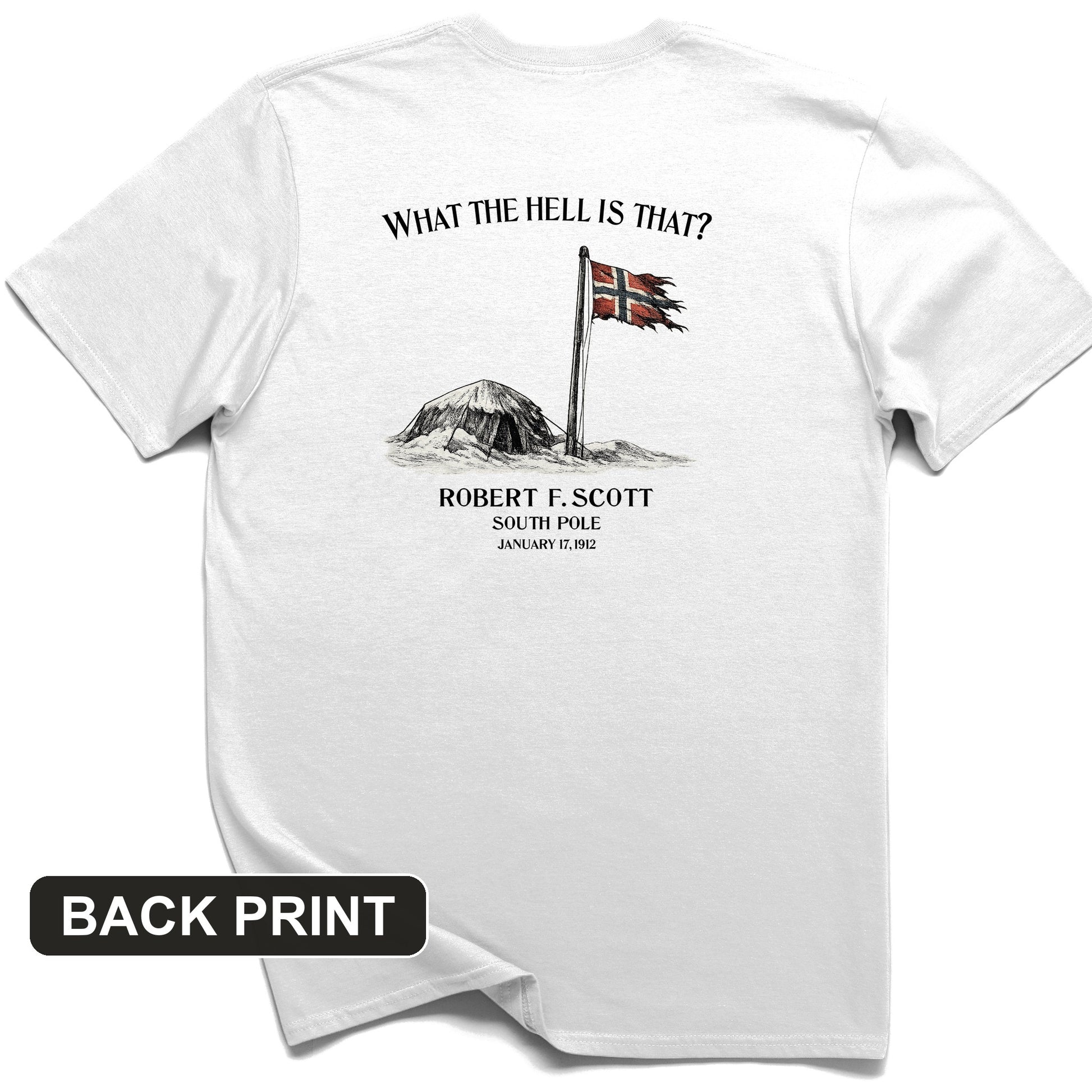 Robert Scott Back Print T-Shirt