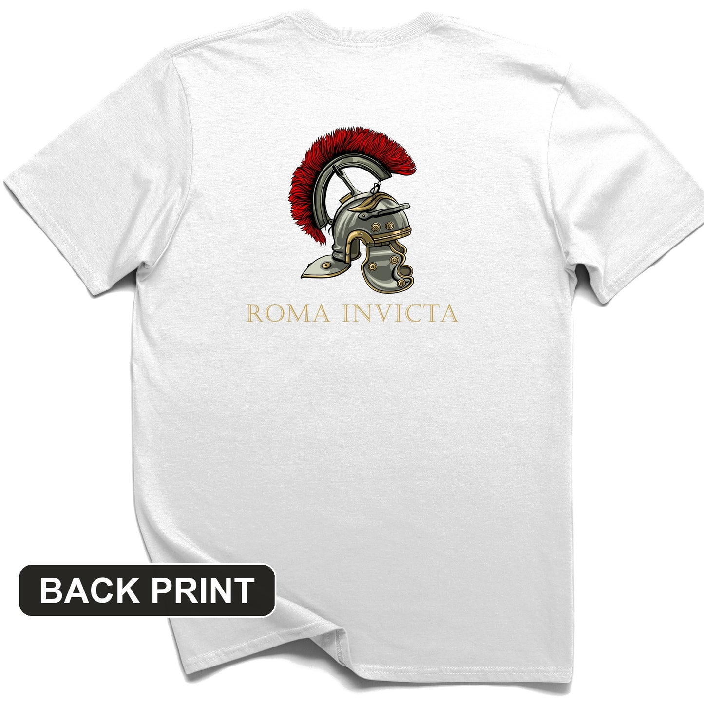 Roma Invicta Back Print T-Shirt