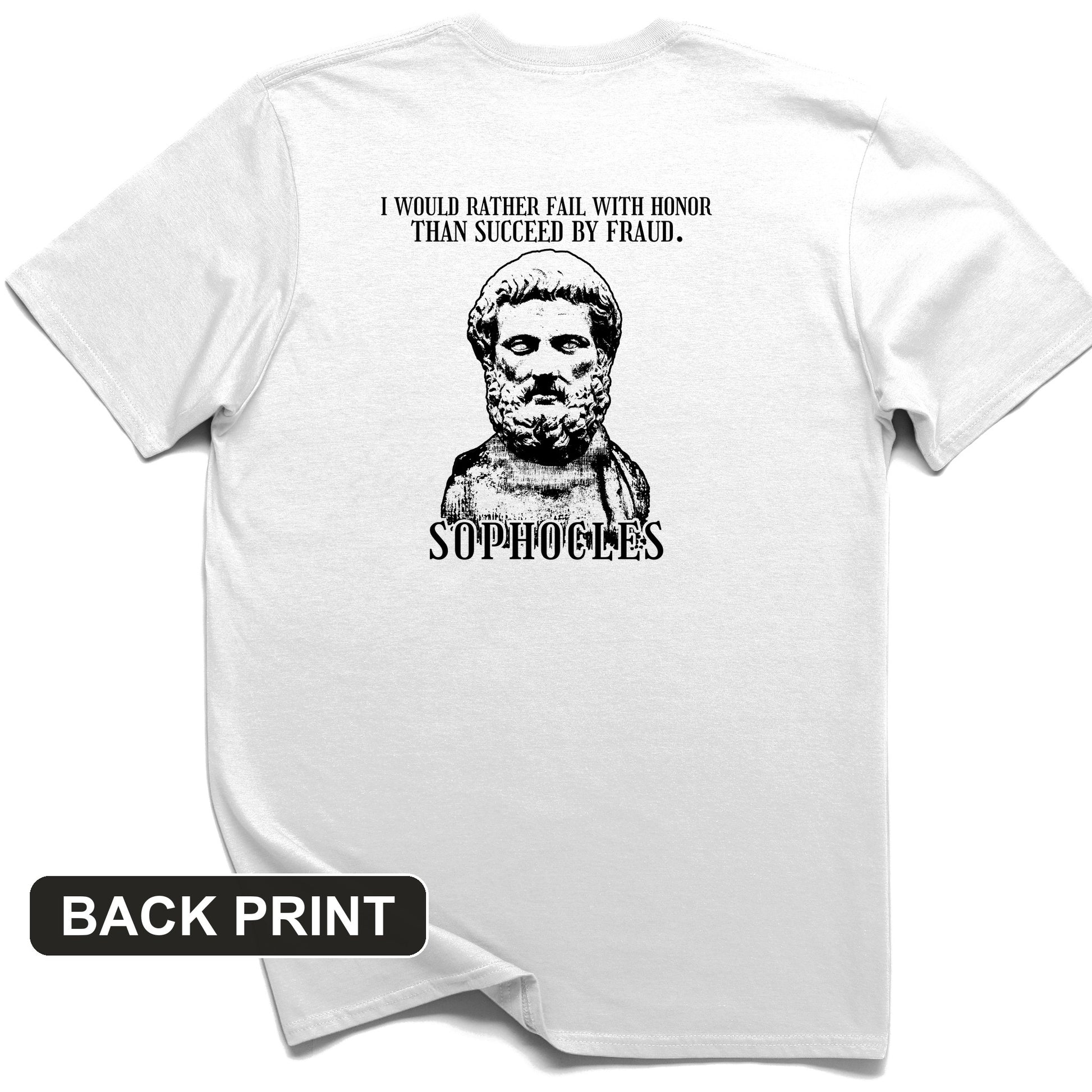 Sophocles Back Print T-Shirt