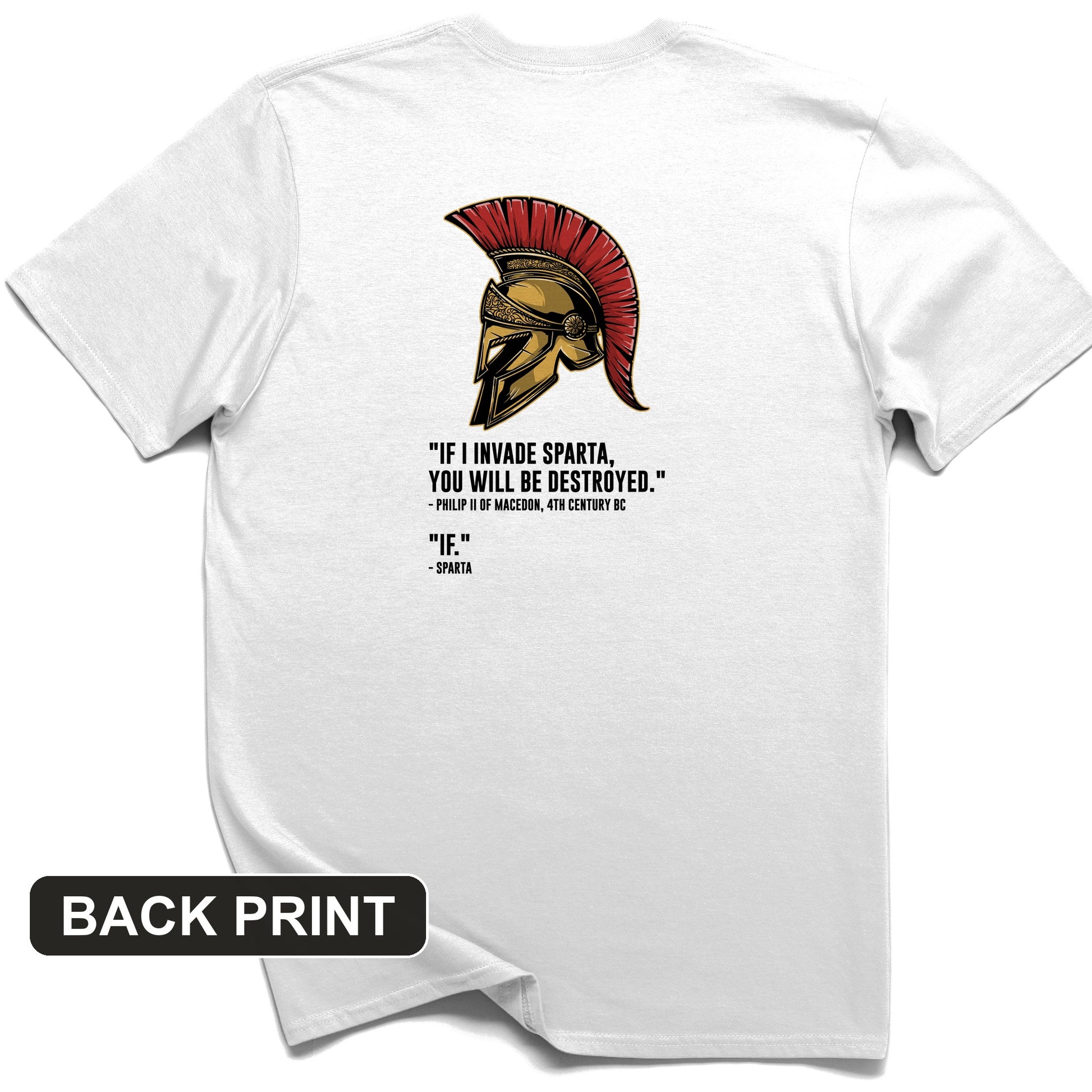 Sparta - If Back Print T-Shirt