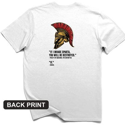Sparta - If Back Print T-Shirt