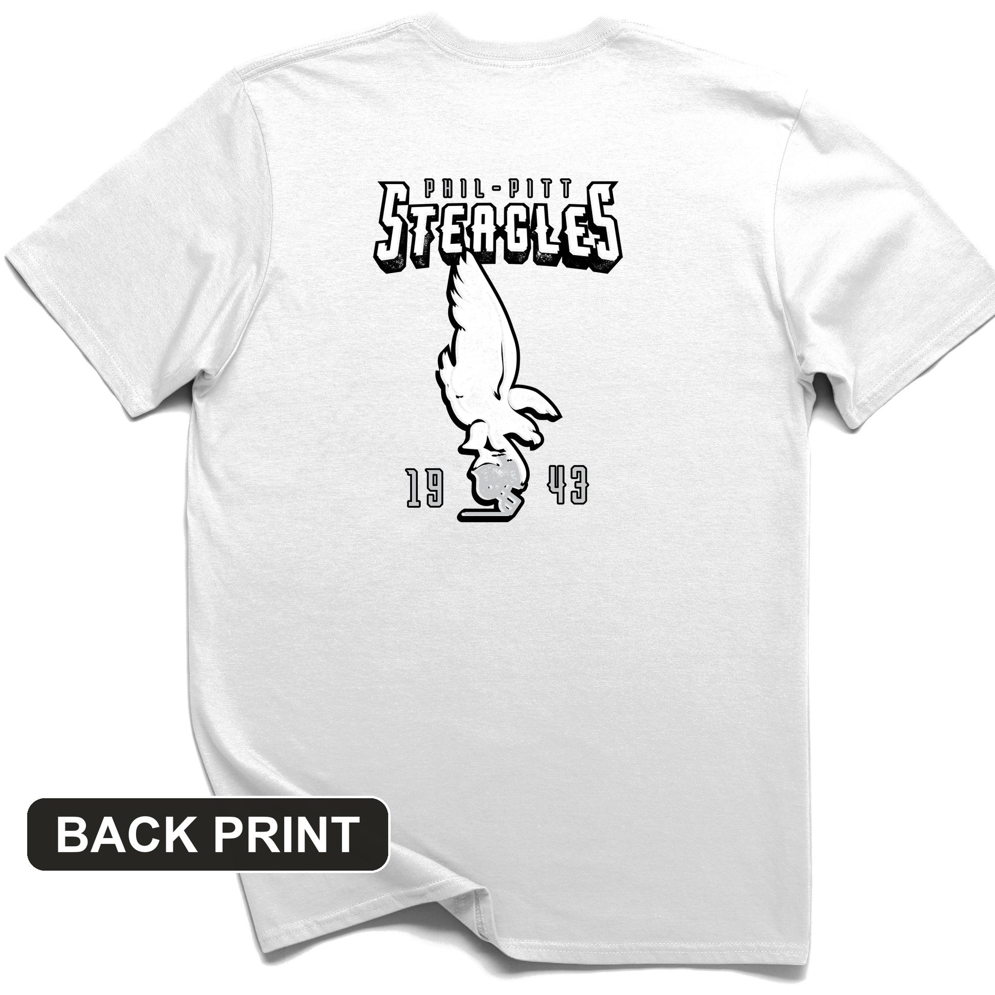 Steagles Back Print T-Shirt
