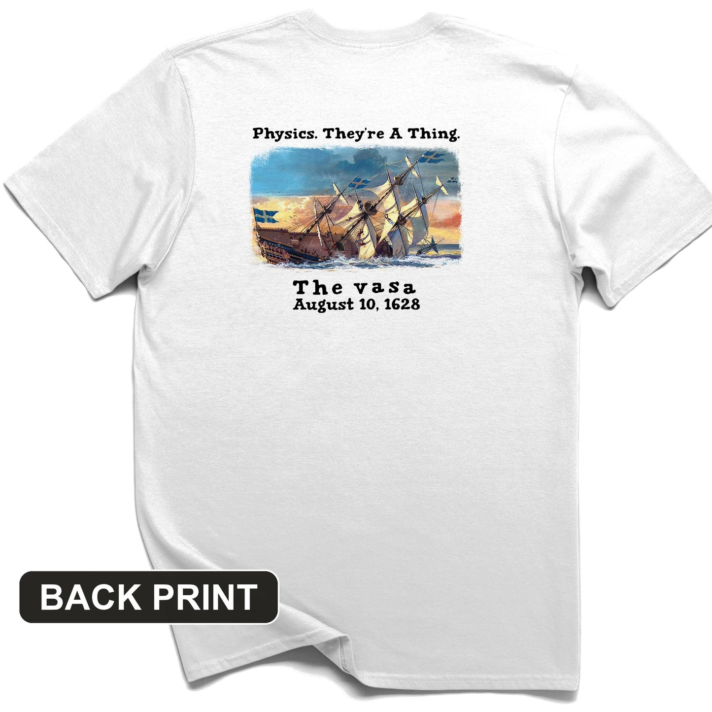 The Vasa Back Print T-Shirt