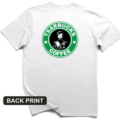 Tsarbucks Back Print T-Shirt