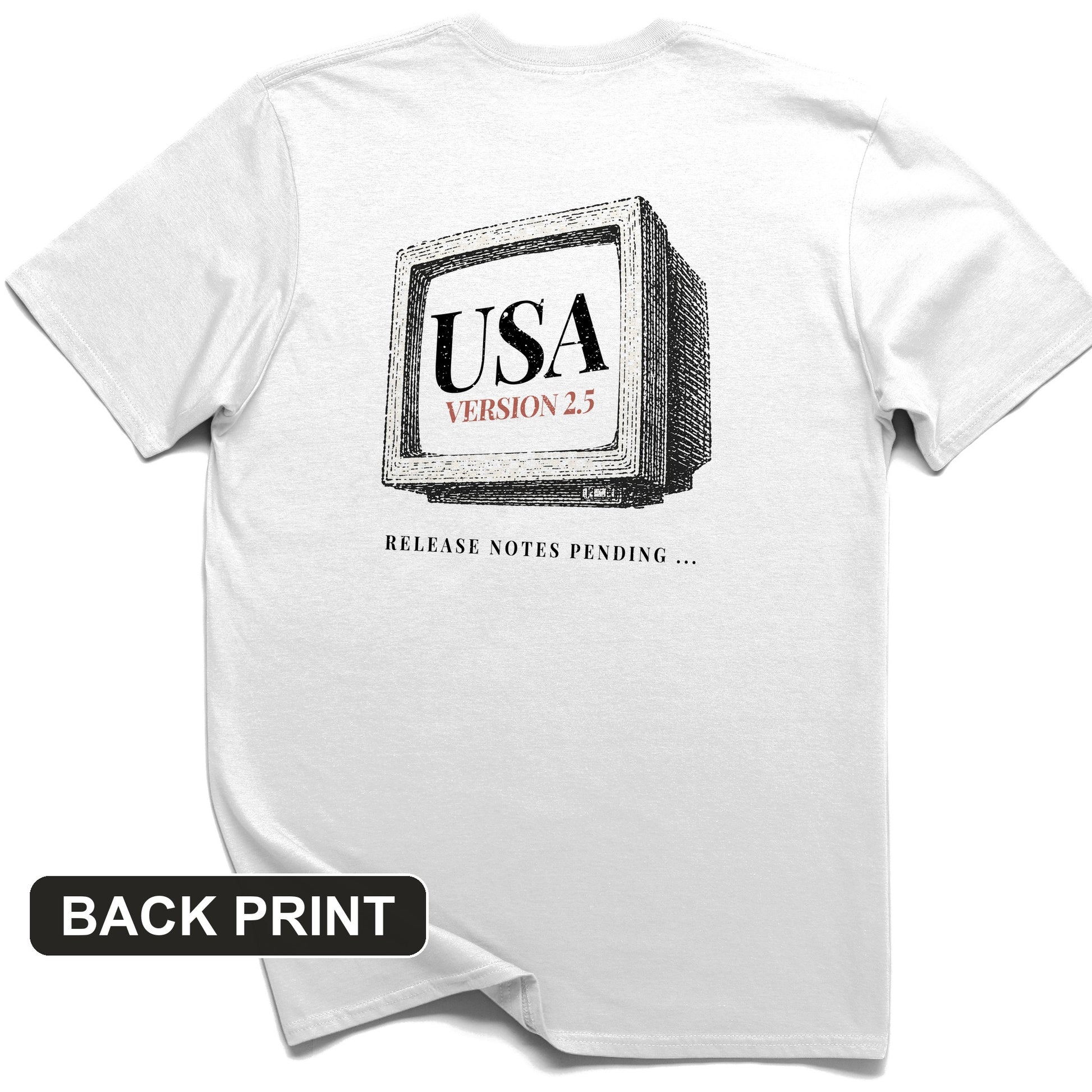 USA 2.5 Back Print T-Shirt